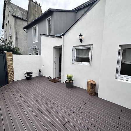 Ferienwohnung Le Wabi-Sabi - T2 Duplex - Terrasse Privee Vannes Exterior foto
